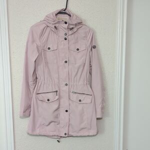 Michael Kors Blush Color Jacket With Hood